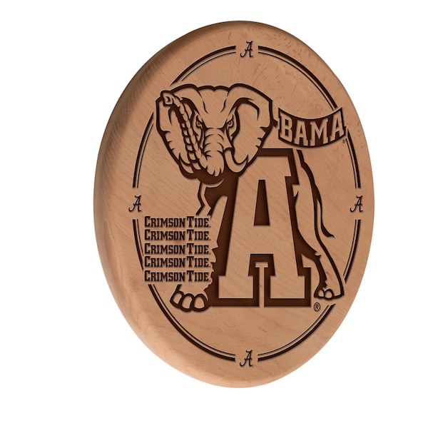 University of Alabama  13" Laser Engraved Solid Wood Sign